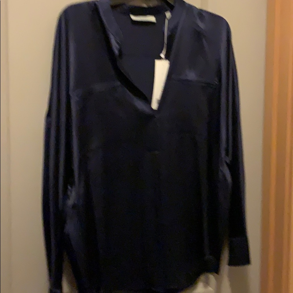 Beautiful Silk Blouse-new with tags. Vince